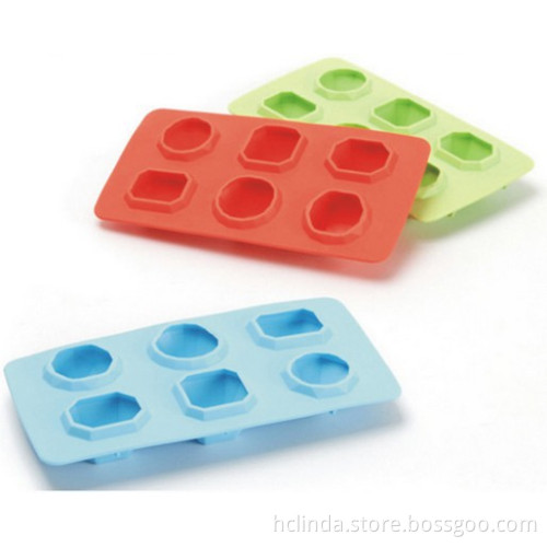 diamond silicone ice mold